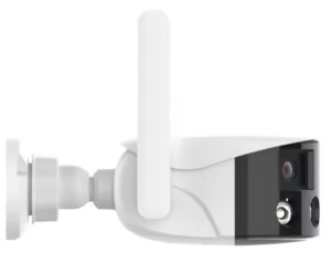 CAM-IP4MP-N4D2J GMB kamera 4 mpix microSD iCSee xmeye pro app Two-way voice, wide 180, ip66 32:9pano - Img 3