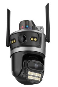 CAM-IP4MP-TQ11-AOV-4G GMB kamera 4MP(2mp+2mp) H.265 EU Solar Camera, 3.8 Inch, ICSEE App, 3.6mm,IP66