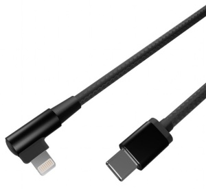 CC-USB2-CMLML-0.2M Gembird Kabl USB-C na 8pin pod uglom 0,2m Black - Img 3