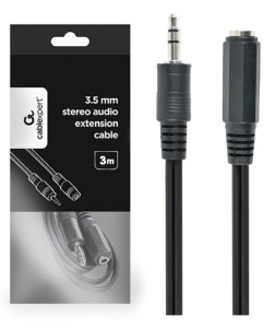 CCA-423-3M Gembird 3.5mm musko-zenski kabl, 3m