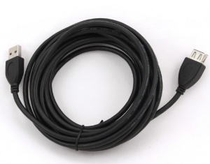 CCF-USB2-AMAF-15 Gembird USB 2.0 A-plug A-socket kabl with ferrite core 4.5m - Img 3