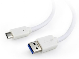 CCP-USB3-AMCM-6-W Gembird 3A/36W USB 3.0 AM to Type-C cable (AM/CM), 1.8 m, white