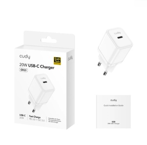 Cudy CH20_EU, USB-C Punjac za mobilne telefone, 20W - Img 3