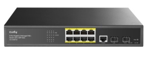 Cudy GS2008PS2 * 8-Port Layer 2 Managed Gigabit PoE+ Switch with 2 Gigabit SFP Slots, 120W - Img 1