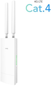 Cudy LT500 Outdoor 4G LTE Cat 4 AC1200 Wi-Fi Route, Nano SIM Slot, 10/100 Mbps WAN/LAN - Img 1