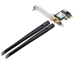 Cudy WE3000 AX3000 Wi-Fi 6 + Bluetooth5.2 PCI Express Adapter 2.4+5Ghz, 2x5dBi detachable antenna - Img 2