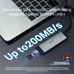 Docking station TP-Link UH7020C USB-C HDMI/2xUSB 3.0/2xUSB-C/CR/PD 100W - Img 4