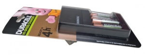 Duracell CEF14 PUNJAC + punjive baterije 2xAA NiMH 1300mAH+ 2xAAA 750mAh( Hi speed 4h, auto-OFF) - Img 3