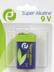 EG-BA-6LR61-01 ENERGENIE Alkalna baterija 9V Pakovanje 1kom