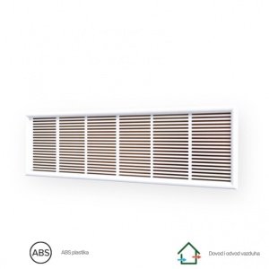 ERA ZALUZINA 2307DP BELA (227x67 mm) - Img 2