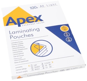 Folija za plastifikaciju A4 80mic Apex light gloss (papir za laminaciju) 100listova - Img 3