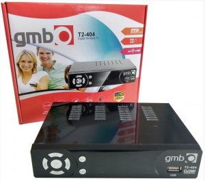 Gembird Prijemnik zemaljski, DVB-1 / T2, Full HD, USB, RF - GMB-T2-404