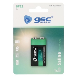 GSC 6F22 (9V) ZINK Baterija, BLISTER, 1KOM