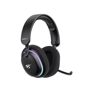 HAVIT Fuxi-H7 bežične gaming slušalice sa mikrofonom, Bluetooth 5.2, crne - Img 2