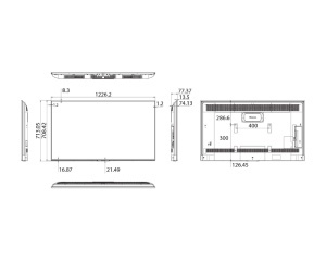 HISENSE 55 inča 55DP30FE 4K UHD 350 nita Digital Signage Display - 16/7 Operation
