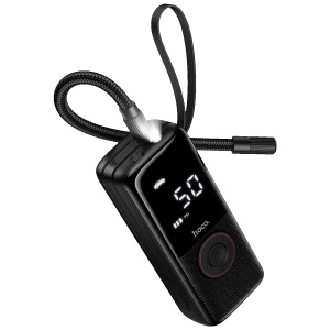 hoco. Auto kompresor, sa svetlom, 3 bar, 4000 mAh - ZP18 - Img 2