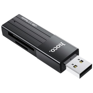 hoco. Čitač kartica, 2u1, USB2.0/USB3.0 - HB20 Mindful - Img 2