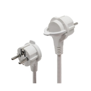 home Produžni kabel, 6 utičnice, 3 x 1,0mm2, 1,5met, beli - NV 06TK/WH - Img 2