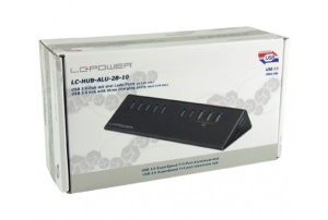 HUB LC Power LC-HUB-ALU-2B-10 USB3.0 Aluminium - Img 3