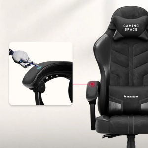 Huzaro Force 2.7 Crna Carbon Gaming stolica
