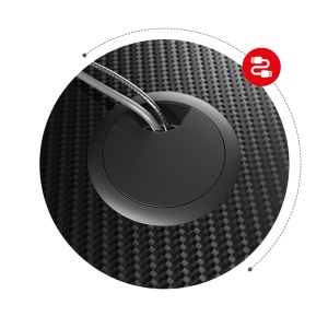 Huzaro Hero 5 Crni Gaming sto - Img 2