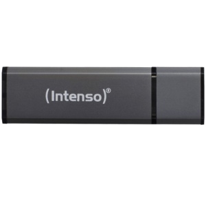 (Intenso) USB Flash drive 64GB Hi-Speed USB 2.0, ALU Line - USB2.0-64GB/Alu-a - Img 2