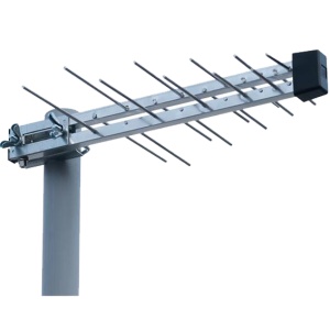 Iskra Antena Loga UHF, dužina 40cm, dobit 7.5dB, F-konektor - P-20 DTT - Img 2