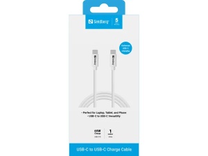 Kabl Sandberg 136-52 USB-C na USB-C PD 65W 1m - Img 2
