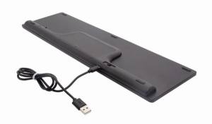 KBS-ECLIPSE-M500 Gembird Backlight Pro Business Slim wireless desktop set, US layout, black - Img 3