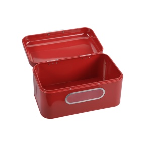 KESPER KSP18050 KUTIJA ZA HLEB METALNA 30X18X15CM CRVENA - Img 2