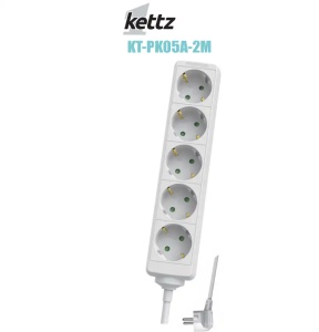 Kettz KT-PK05A-2M Produžni kabl 2m 5 rupa - Img 2