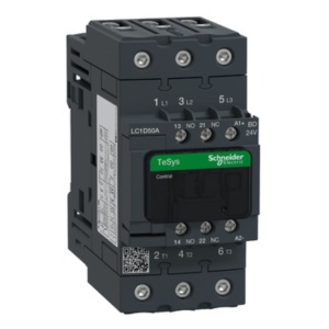Kontaktor 3P 50A 24V DC LC1D50ABD