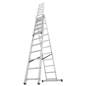 KRAUSE Corda Trodelne Aluminijumske Merdevine 3x11 - 6,45m - Img 2