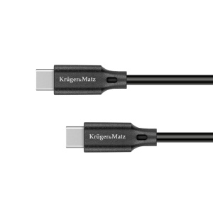 KRUGER&MATZ USB-C na USB-C kabl za brzo punjenje i prenos podataka, 100W, dužina 1 m, model KM1260