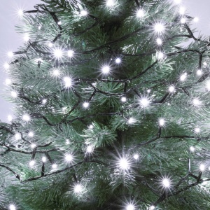 Lampice za jelku sa 200 hladno belih LED dioda - Img 2