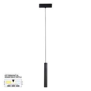LED magnetna visilica CCT ULTRA SLIM FMS4001-5 BK
