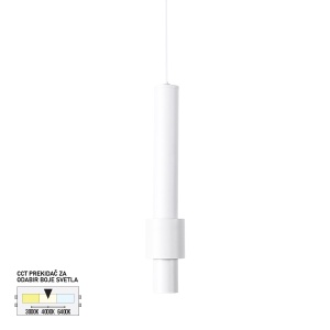 LED magnetna visilica CCT ULTRA SLIM FMS4005-7 WH - Img 2