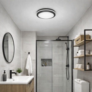 LED PLAFONJERA MONA-200-20W 3000/4000/6500K IP65 CRNA - Img 5