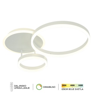 LED plafonska lampa F2047-66C WH - Img 2