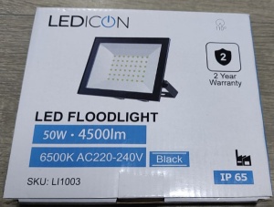 LED REFLEKTOR 50W 4500lm 6500K IP65 LI1003 - Img 2