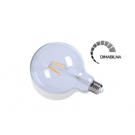 LED SIJALICA FILAMENT DIM G125 4W E27 2700K 400lm - Img 2