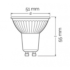 LED sijalica toplo bela 6.9W OSRAM - Img 5