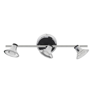 LED spot lampa LS101-3 CH+BK