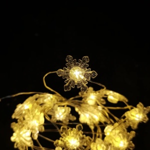 LED svetleći niz "pahulje" 0.9m - Img 2