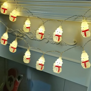 LED svetleći niz "sneško belići" 1.35m - Img 2