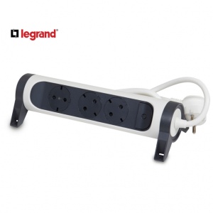 LG 694527 PRODUZNI BLOK 3X2P+E 1.5M (BELA/T.SIVA) - Img 3