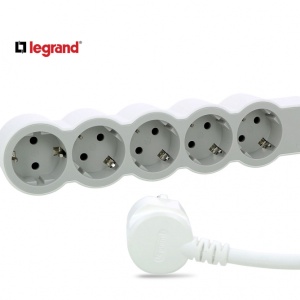 LG 694555 PRODUZNI BLOK 5X2P+E 1.5M (BELA/S.SIVA) - Img 2