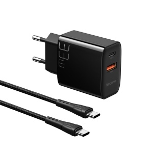MCDODO CH-0922 SET 33W ZIDNI Punjač USB-C + USB-A + KABL 60W TIP-C, 1.2m - Img 1