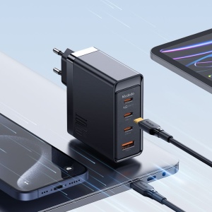 MCDODO CH-5141 SET 100W ZIDNI Punjač USB-C x3 + USB-A + KABL 100W TIP-C, 2m - Img 2