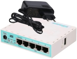 MikroTik RB750Gr3 heX 5xGigabit, Dual Core 880MHz CPU, 256MB RAM, USB, microSD, RouterOS L4 MT023 - Img 3